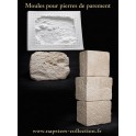 20 Moules parement Moellons vieilles pierres + 6 moules d’angles