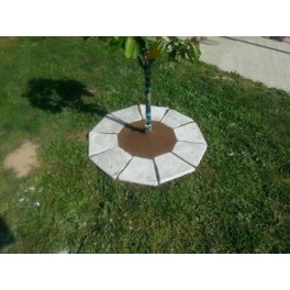 Moules pour entourages d'arbres ou massifs Moules pour entourages d'arbres ou massifs