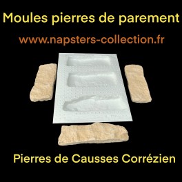 10 moules pierre séche de causse Corrézien 10 moules pierre séche de causse Corrézien